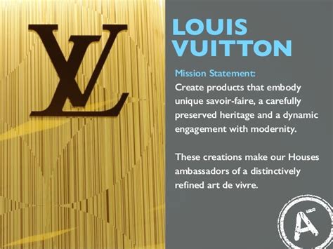 louis vuitton core values|lv mission statement.